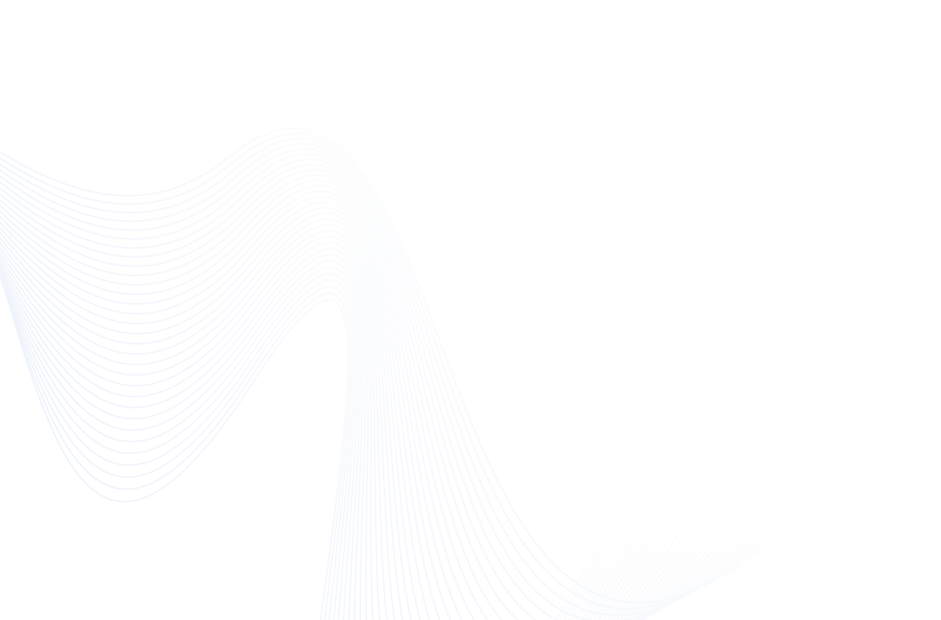 Abstract white wave lines on black background used as decorative design element